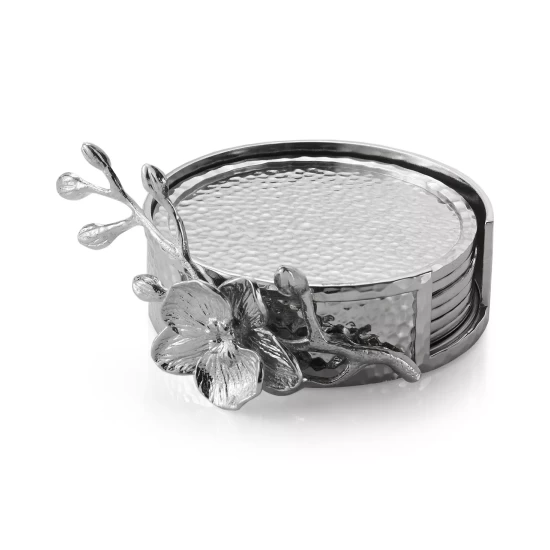 Coupon π Michael Aram White Orchid Set Of 6 Coasters No Color π 4 Coupon π Michael Aram White Orchid Set Of 6 Coasters No Color π - Image 2