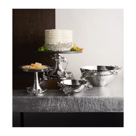Wholesale β¨ Michael Aram White Orchid Medium Serving Bowl Silver π 5 Wholesale β¨ Michael Aram White Orchid Medium Serving Bowl Silver π - Image 3