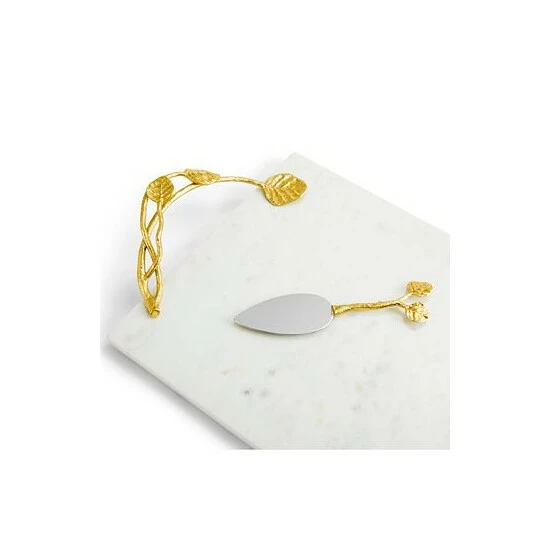 Wholesale π Michael Aram Botanical Leaf Gold Large Cheese Board W/ Spreader, Created For Macy's No Color π 4 Wholesale π Michael Aram Botanical Leaf Gold Large Cheese Board W/ Spreader, Created For Macy's No Color π - Image 2