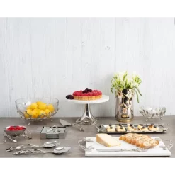 Discount 🔔 Michael Aram Laurel Collection White/silver 💯