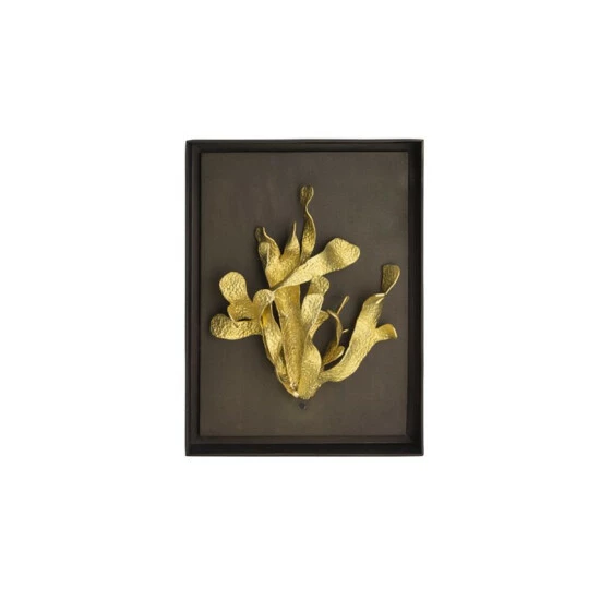 Outlet ⌛ Michael Aram Fan Coral Shadow Box Gold ✨ 3 Outlet ⌛ Michael Aram Fan Coral Shadow Box Gold ✨