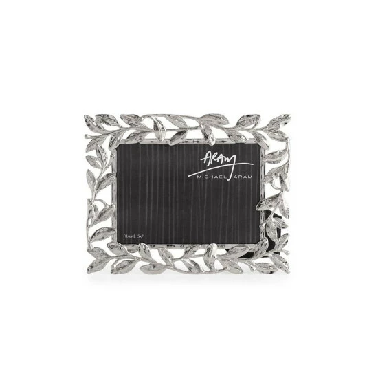 Deals π Michael Aram Laurel 5X7 Frame Silver β 3 Deals π Michael Aram Laurel 5X7 Frame Silver β