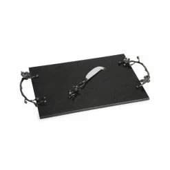 Flash Sale π Michael Aram Black Orchid Cheese Board With Knife No Color π