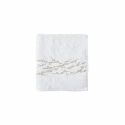Promo 🌟 Michael Aram Willow Cotton Washcloth White 😀