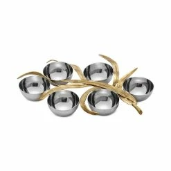 Outlet 😍 Michael Aram Palm Collection 6-Compartment Seder Plate No Color 🥰