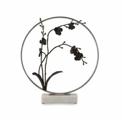 Discount 😍 Michael Aram Black Orchid Moon Gate Sculpture No Color 🥰