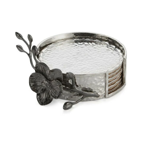 Best Pirce π Michael Aram Set Of 6 Black Orchid Coasters With Caddy No Color β 3 Best Pirce π Michael Aram Set Of 6 Black Orchid Coasters With Caddy No Color β