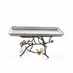 Hot Sale π Michael Aram Butterfly Ginkgo Large Footed Centerpiece Tray No Color π