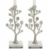 New 🥰 Michael Aram Set Of 2 Botanical Leaf Candlestick Holders No Color ✨ -Michael Aram Shop unnamed file 435