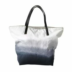 Budget 🎁 Michael Aram Dip Dye Ombre 100% Cotton Beach Tote Blue ❤️