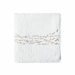 Budget 😉 Michael Aram Willow Cotton Bath Towel White 👏