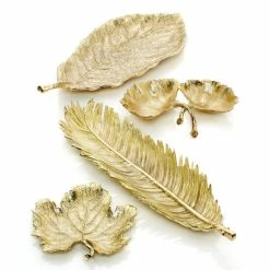 Best Sale ❤️ Michael Aram Gold Leaf Serveware Collection 🧨