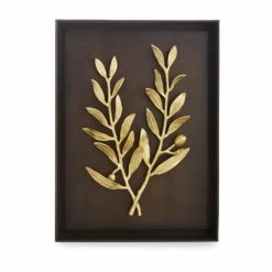 Buy 🤩 Michael Aram Olive Branch Shadow Box Gold 🎁