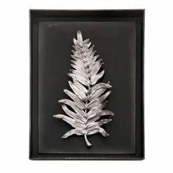Hot Sale ⌛ Michael Aram Fern Wall Shadow Box Silver ❤️