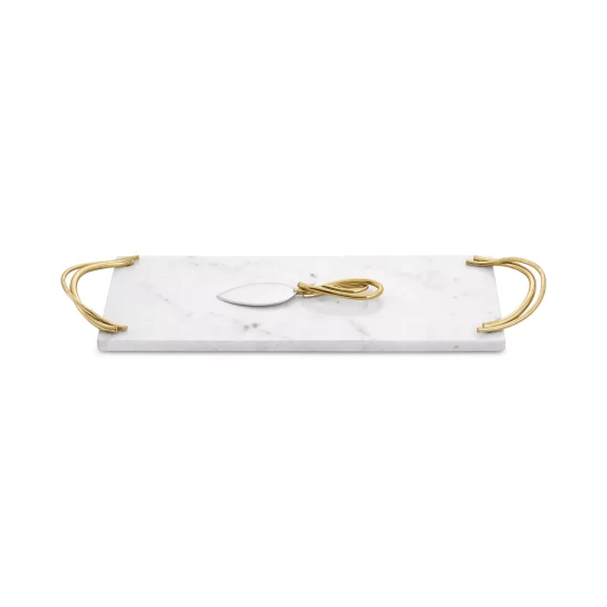 Deals π Michael Aram Calla Lily Collection Small Cheeseboard & Spreader, 2-Pc. Set White β 4 Deals π Michael Aram Calla Lily Collection Small Cheeseboard & Spreader, 2-Pc. Set White β - Image 2